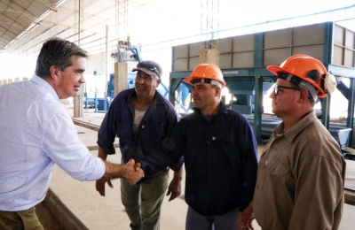 Avanza la puesta a punto de la nueva planta de la fábrica AG-Gan