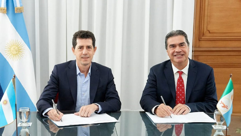 Capitanich acordó financiamiento para la pavimentación de la ruta 95