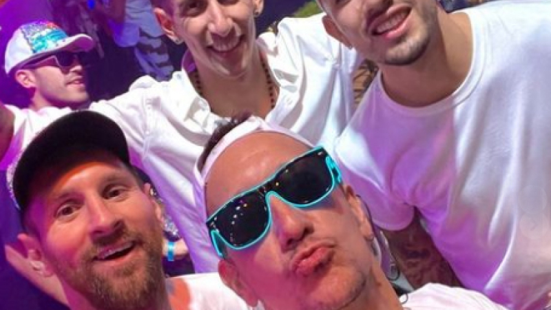 Messi y su ‘megafiesta‘ causó furor en Rosario