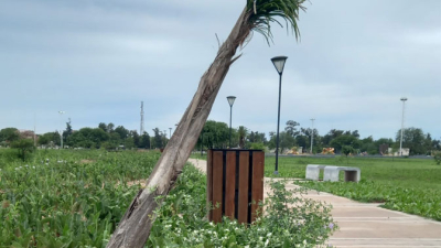 Parque del encuentro: falta del manteamiento y vandalismo, un combo que inutiliza el lugar