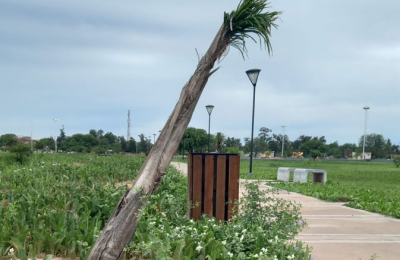 Parque del encuentro: falta del manteamiento y vandalismo, un combo que inutiliza el lugar