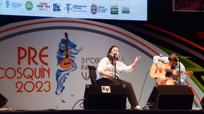 La Sede Resistencia, presente en las finales del Pre Cosquín con el dúo vocal "Karapé"