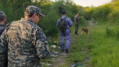 Intenso operativo con perros de la Policía del Chaco para dar con el paradero del menor Agustín Romero