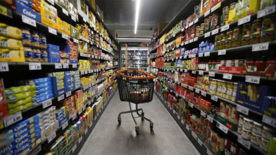 El final de 2022 llegó con caída en las ventas en supermercados