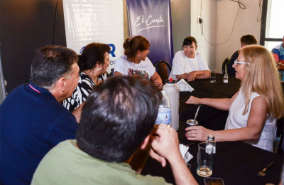 Cuesta dialogó con instituciones intermedias sobre las propuestas de gobierno de la CER