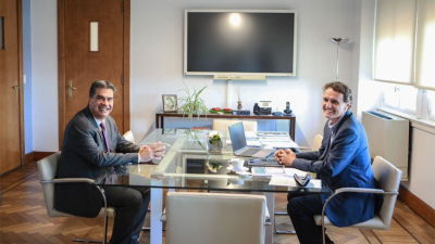 El gobernador se reunió con Katopodis por inauguraciones y estado de obras
