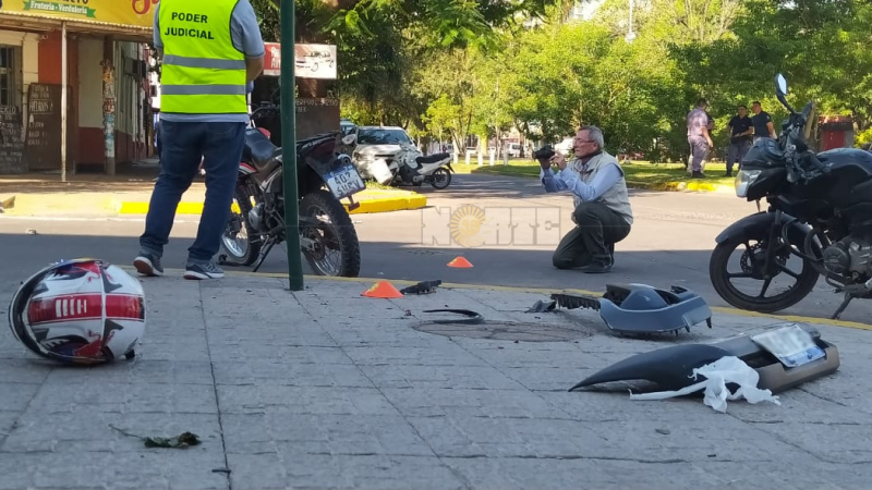 Falleció el motociclista del trágico siniestro vial en avenida Ávalos y Marcelo T de Alvear