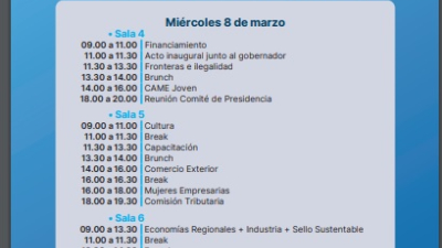 CAME en Chaco: empresarios pymes de todo el país realizarán encuentro regional