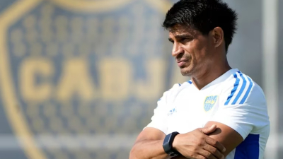 Ibarra abandonó la practica de Boca en ambulancia
