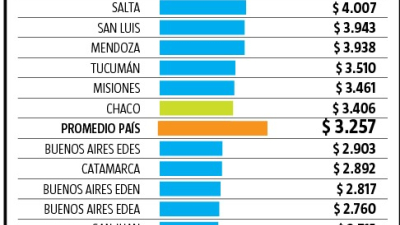 Tarifas del servicio eléctrico: la asombrosa brecha entre el Chaco y Buenos Aires
