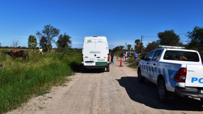 Formosa: adolescente falleció al caer con un caballo en un zanjón