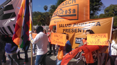 Profesionales de salud pública decretaron un paro por 48 horas