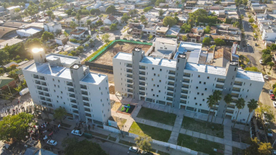 Entregaron 22 departamentos del flamante edificio Procrear en Sáenz Peña