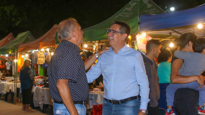 En la Quermesita, Martínez abogó por la reconstrucción del tejido social