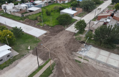 Vialidad Provincial avanza con los trabajos de pavimentación en Barranqueras