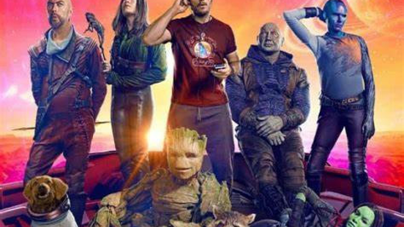 "Guardianes de la Galaxia Vol.3" desbarrancó a "Super Mario Bros" del podio de la taquilla
