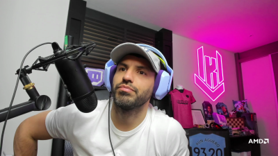 El Kun Agüero anunció que dejará de hacer streaming