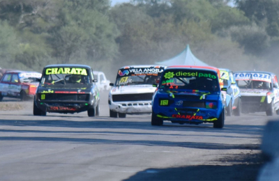 "Roly" López en pista, y tras los controles ganaron Madzarevich y Belich