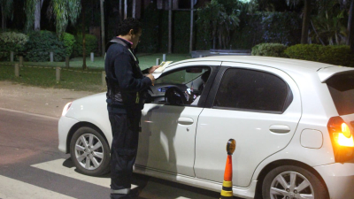 Baja cantidad de vehículos secuestrados en los operativos de alcoholemia
