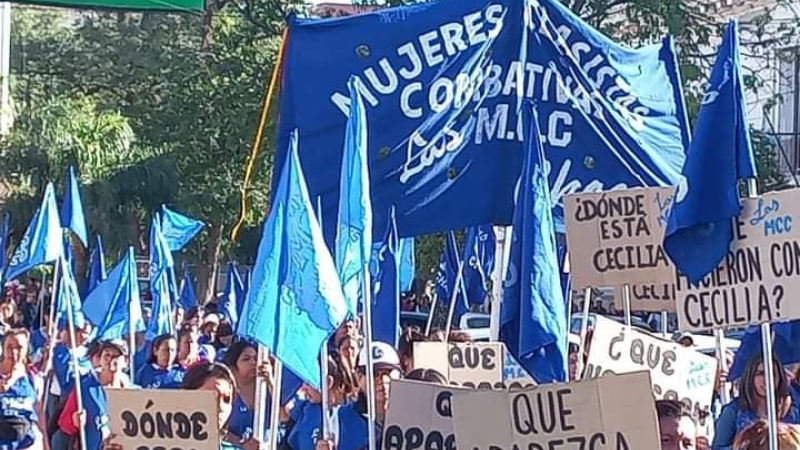 "Necesitamos frenar a los violentos", pide una dirigente social
