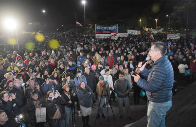 Martínez cerró la campaña y abogó por una "gran transformación en el Chaco"