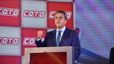 Sergio Massa: "La Patria se construye con empresarios que tengan la vocación de crecer en el país"