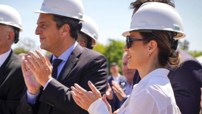 Royon: "Hoy comienza el llenado del gasoducto Néstor Kirchner, la obra de ingeniería más importante de los últimos tiempos y un hito de la gestión Massa"