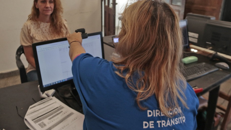Los trámites de Licencia Móvil en barrios descomprimieron la atención central