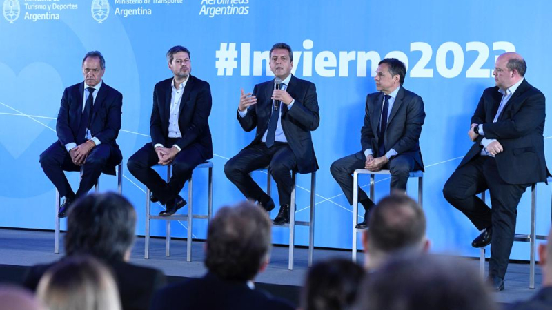 Sergio Massa: "El turismo es uno de los sectores vitales de desarrollo económico de la Argentina"