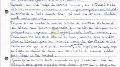 Nuevas cartas: para Marcela, si César dice la verdad, el matrimonio Sena se acercará a la libertad