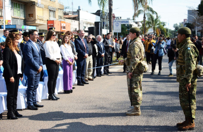 Gustavo Martínez: "Apostamos a recuperar los valores de nuestros próceres"