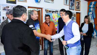 "Vamos a llevar políticas públicas de malvinización a toda la provincia"
