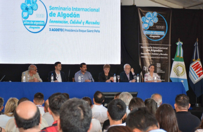 Ministro Lifton abrió Seminario Internacional del Algodón