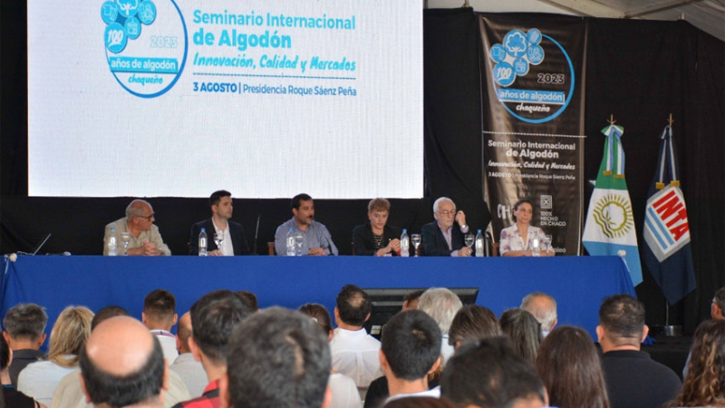 Ministro Lifton abrió Seminario Internacional del Algodón