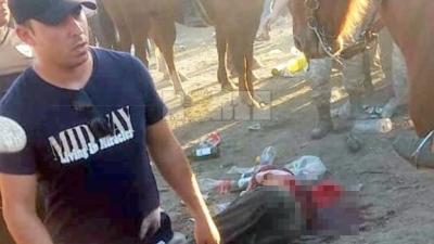 "Qué hermosa tarde con mi negro": el posteo de un hombre con su hijo, en una jineteada en Vilelas, momentos antes de ser asesinado