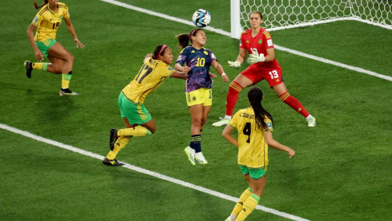 Histórico: Colombia venció a Jamaica y ya está en los cuartos de final del Mundial