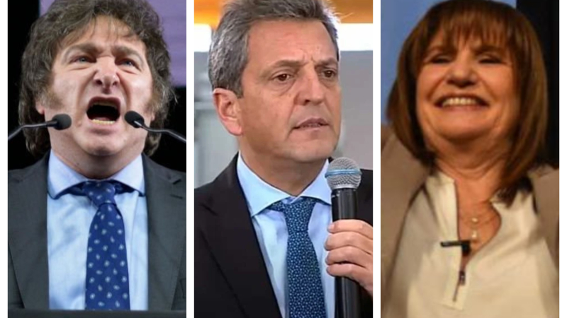 Primeros resultados en el Chaco: primero Massa, segundo Milei, tercera Bullrich