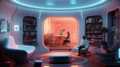 Así se verán las casas en el futuro según la Inteligencia Artificial