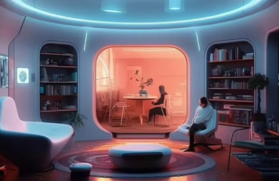 Así se verán las casas en el futuro según la Inteligencia Artificial