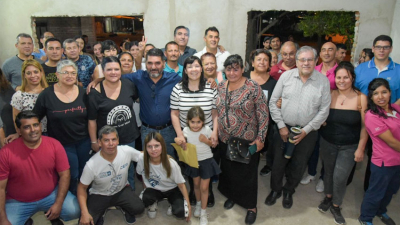 Cuesta se comprometió a acompañar el esfuerzo de los vecinos con políticas de Estado