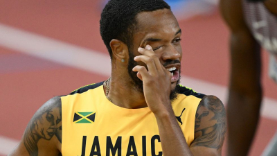 Accidente en el Mundial de atletismo
