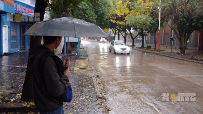 Cinco departamentos del Chaco están bajo alerta naranja por fuertes tormentas