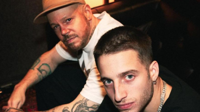 Residente y Wos compartieron fotos desde el estudio de grabación