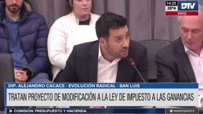 Diputados inició el debate de las modificaciones al Impuesto a las Ganancias