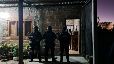 Narcotráfico: quince allanamientos en el norte santafesino