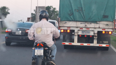 Malestar de conductores por serias demoras tras un siniestro vial