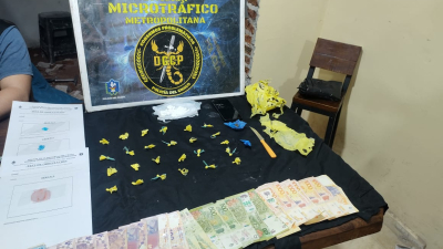 Desmantelaron un búnker de ventas de drogas en el barrio Don Bosco