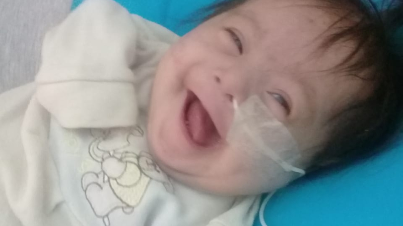Solicitan ayuda para la familia de una beba que se encuentra internada