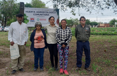 Las huertas comunitarias son la base de la economía para familias en riesgo social