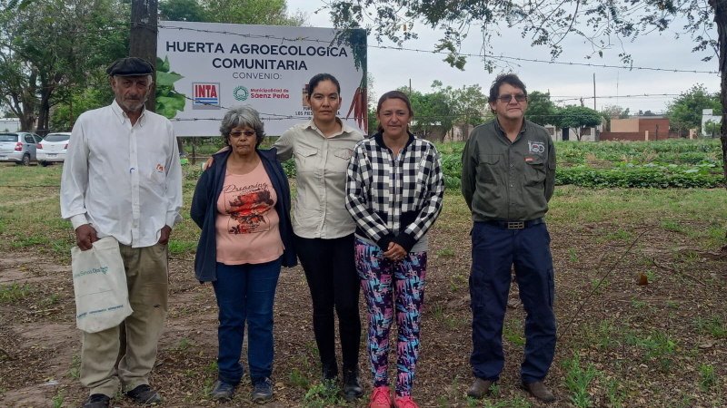 Las huertas comunitarias son la base de la economía para familias en riesgo social